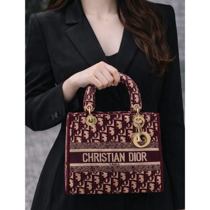 CHRISTIAN DIOR LADY D LITE SIGNATURE BAG