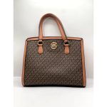 MICHAEL KORS MEDIUM CHANTAL LOGO SATCHEL BAG