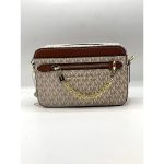MICHAEL KORS JET SET LOGO LIGHT CROSSBODY