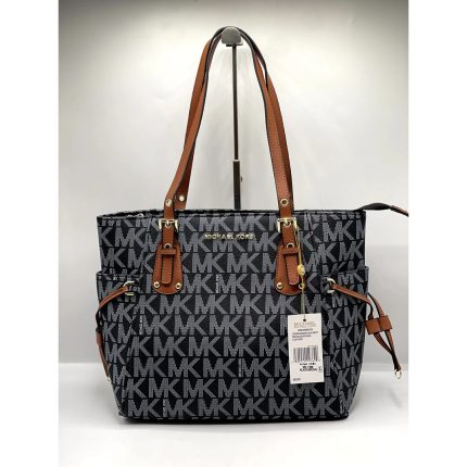 MICHAEL KORS VOYAGER TOTE MK SIGNATURE BAG
