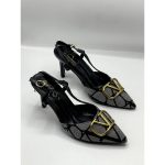 VALENTINO GARAVANI HEEL GREY BLACK