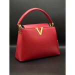 VLN V GOLD LOGO HANDBAG