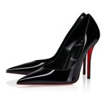 CHRISTIAN LOUBOUTIN MISS Z 100 MM BLACK RED HEEL