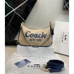 COACH TERI MINI SIGNATURE CANVAS NYC CROSS BODY BAG