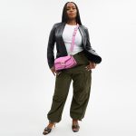 COACH TABBY TWISTED FUCHSIA SHOULDER BAG