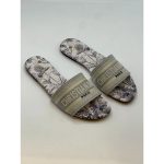CHRISTIAN DIOR GRAY DWAY SLIDE