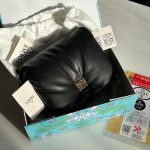 LOEWE GOYA ANAGRAM MINI PUFFER SHOULDER BAG