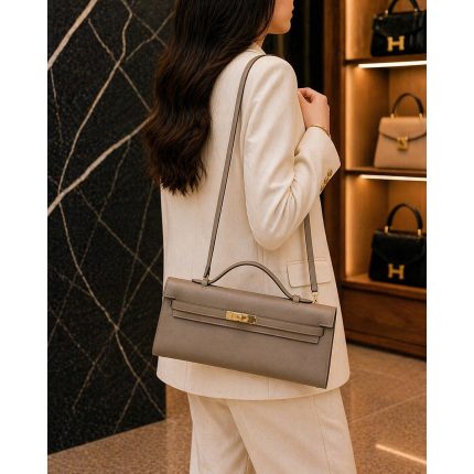 HERMES KELLY CUT CLUTCH RECTANGULAR BAG