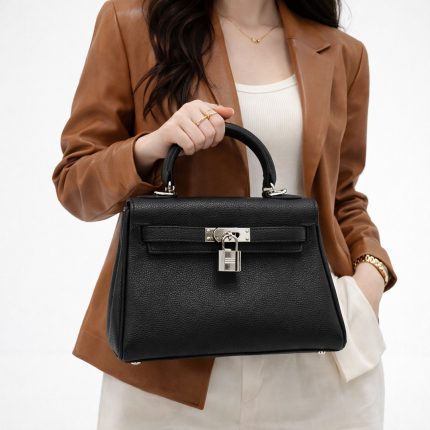 HERMES KELLY TOGO 25 RETURNS HANDBAG