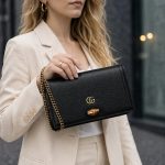 GUCCI DIANA GG MINI CHAIN CROSS BODY BAG