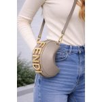FENDI GRAPHY MINI HOBO FENDI LETTER SHOULDER BAG