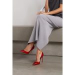 CHRISTIAN LOUBOUTIN MISS Z 100 MM ALL RED HEEL