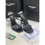 YSL OPYUM 110 CRYSTAL EMBELLISHED BLACK HEEL