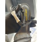 YSL OPYUM 110 CRYSTAL EMBELLISHED BLACK HEEL